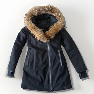RUDSAK Authentic Women’s Down Parka with Natural Fur